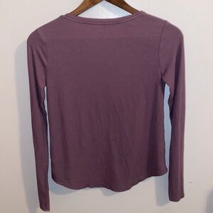 Women's Long Sleeve Top - Purple